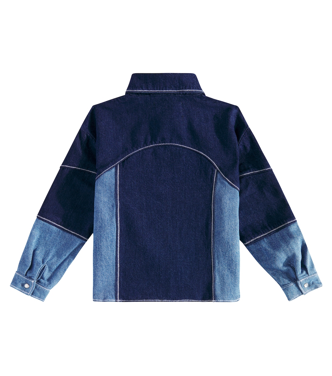 Danubio embroidered denim shirt | The New Society