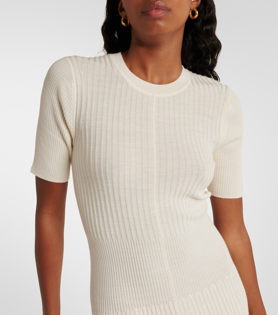 Midikleid aus Wolle | Joseph