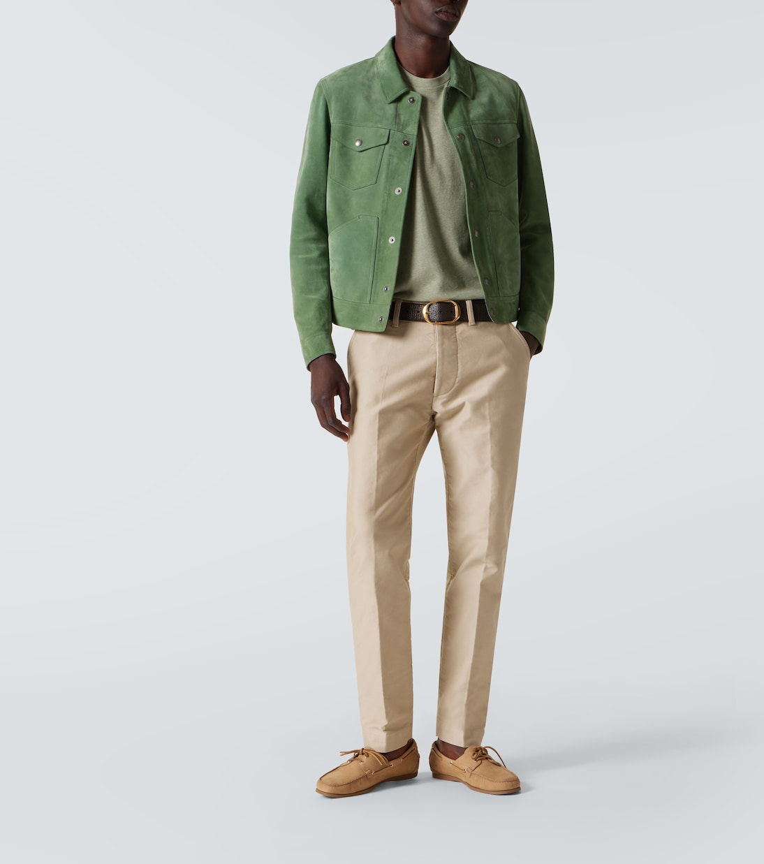 Segelschuhe Robin aus Leder | Tom Ford