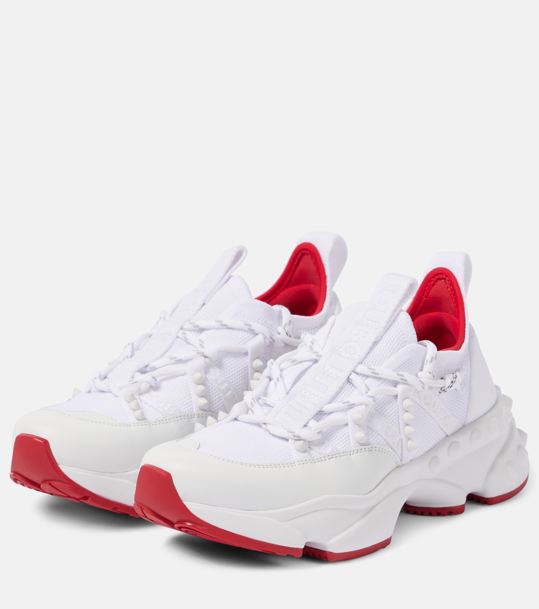Trailnrun leather-trimmed sneakers | Christian Louboutin
