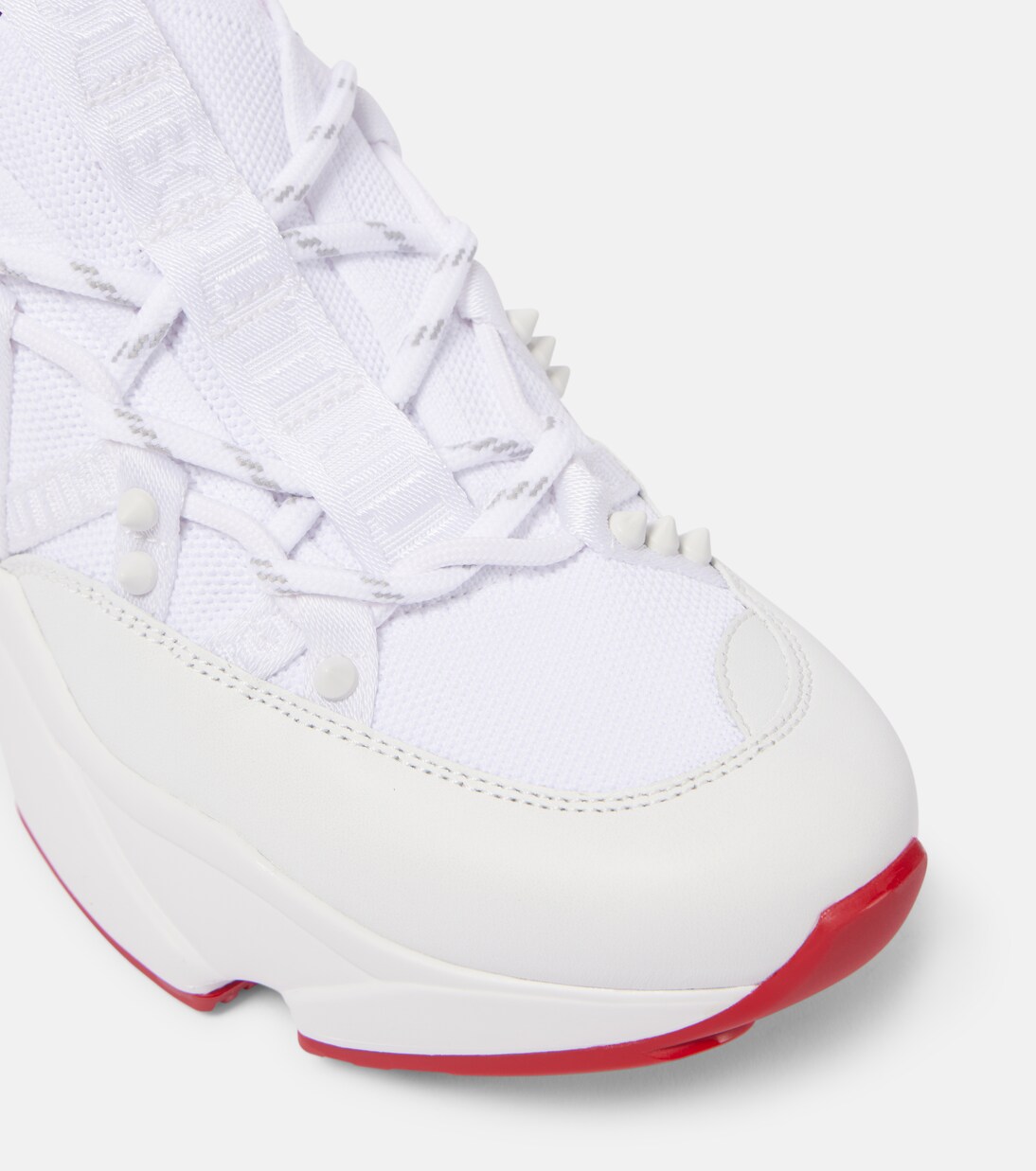 Trailnrun leather-trimmed sneakers | Christian Louboutin