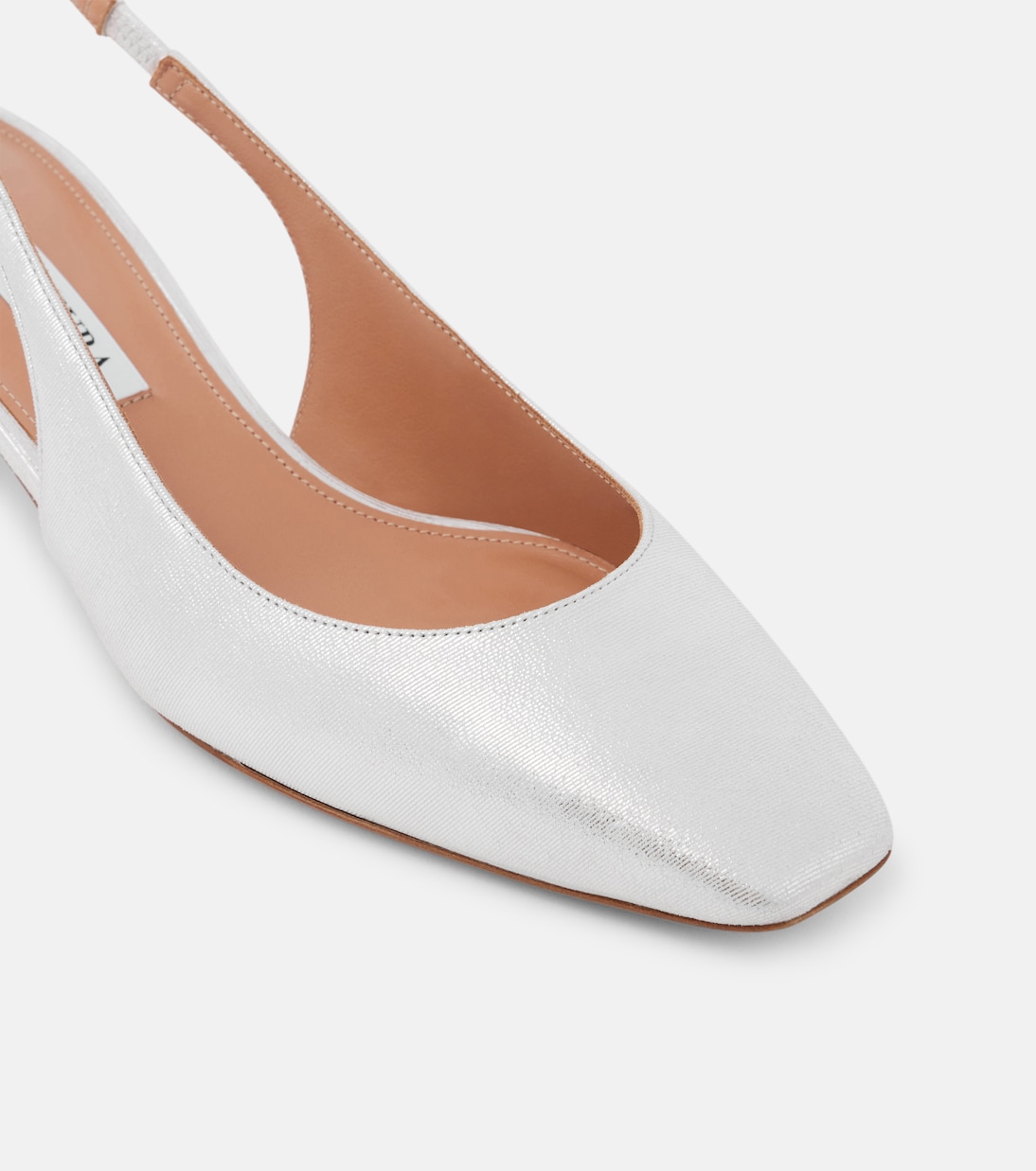 Very Bow leather slingback pumps | Aquazzura