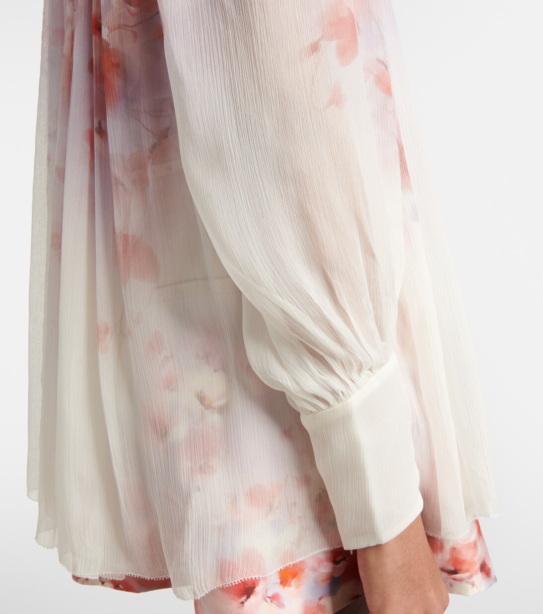 Crush Smock floral blouse | Zimmermann