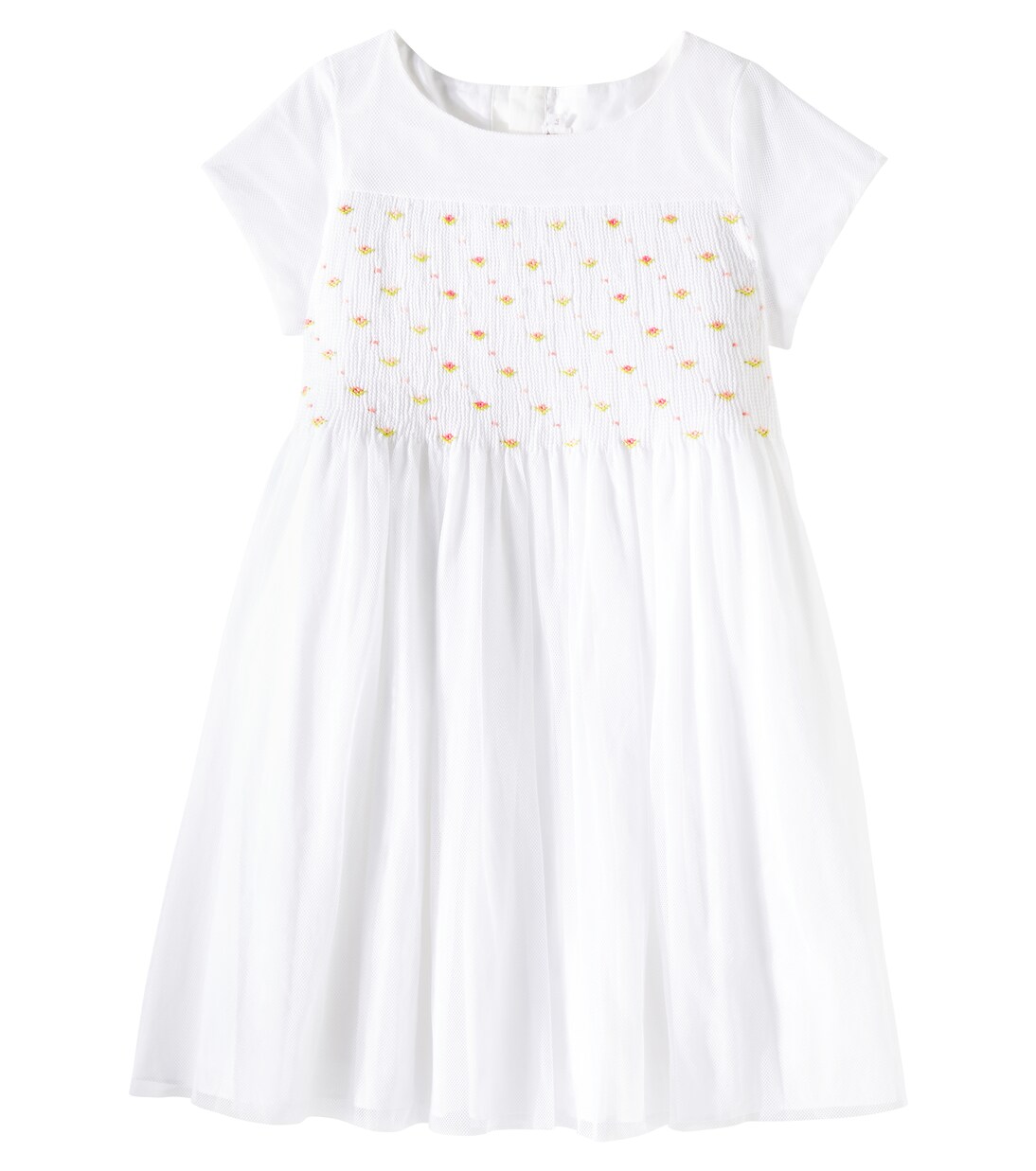 Duchesse cotton dress | Bonpoint