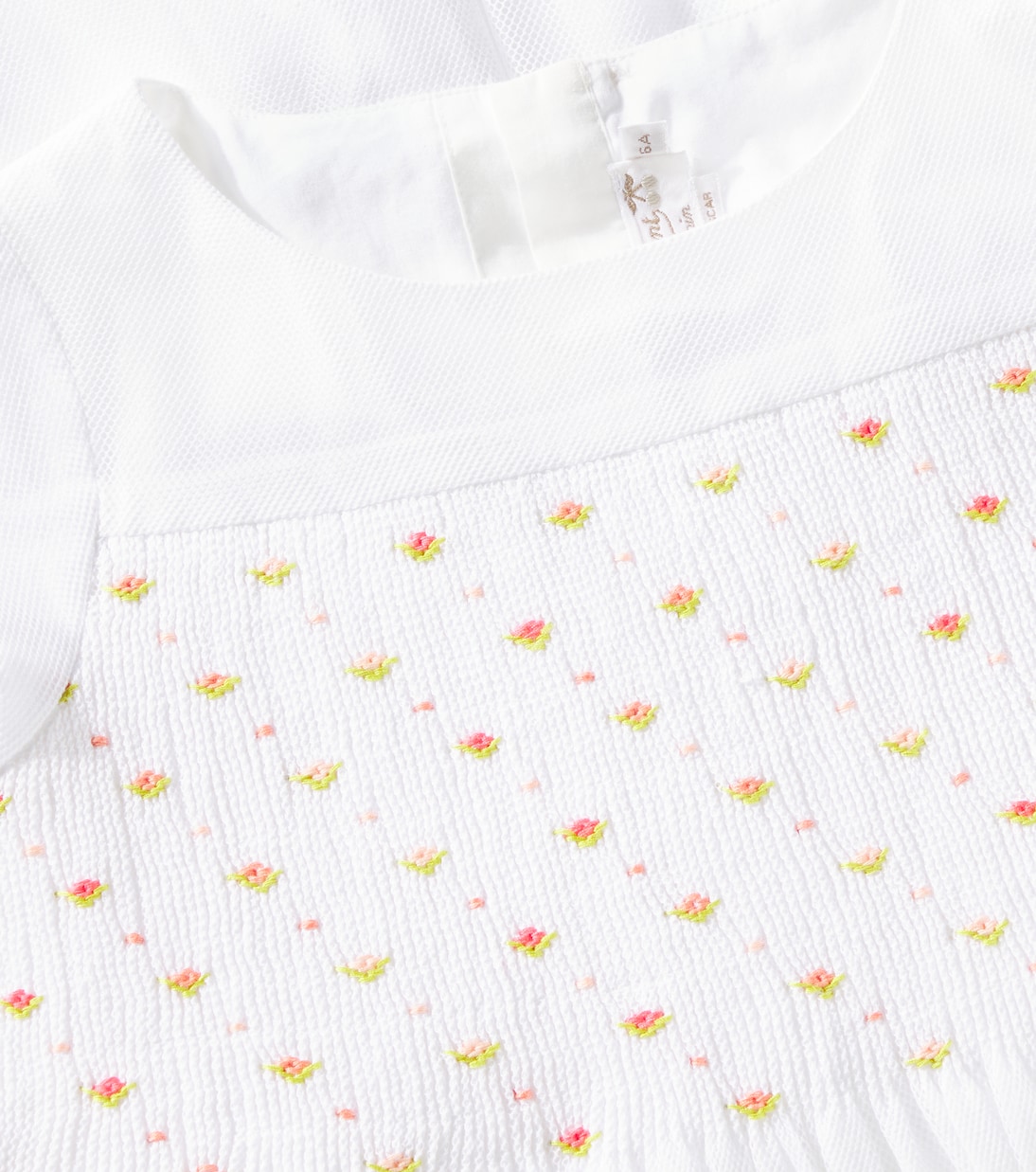 Duchesse cotton dress | Bonpoint