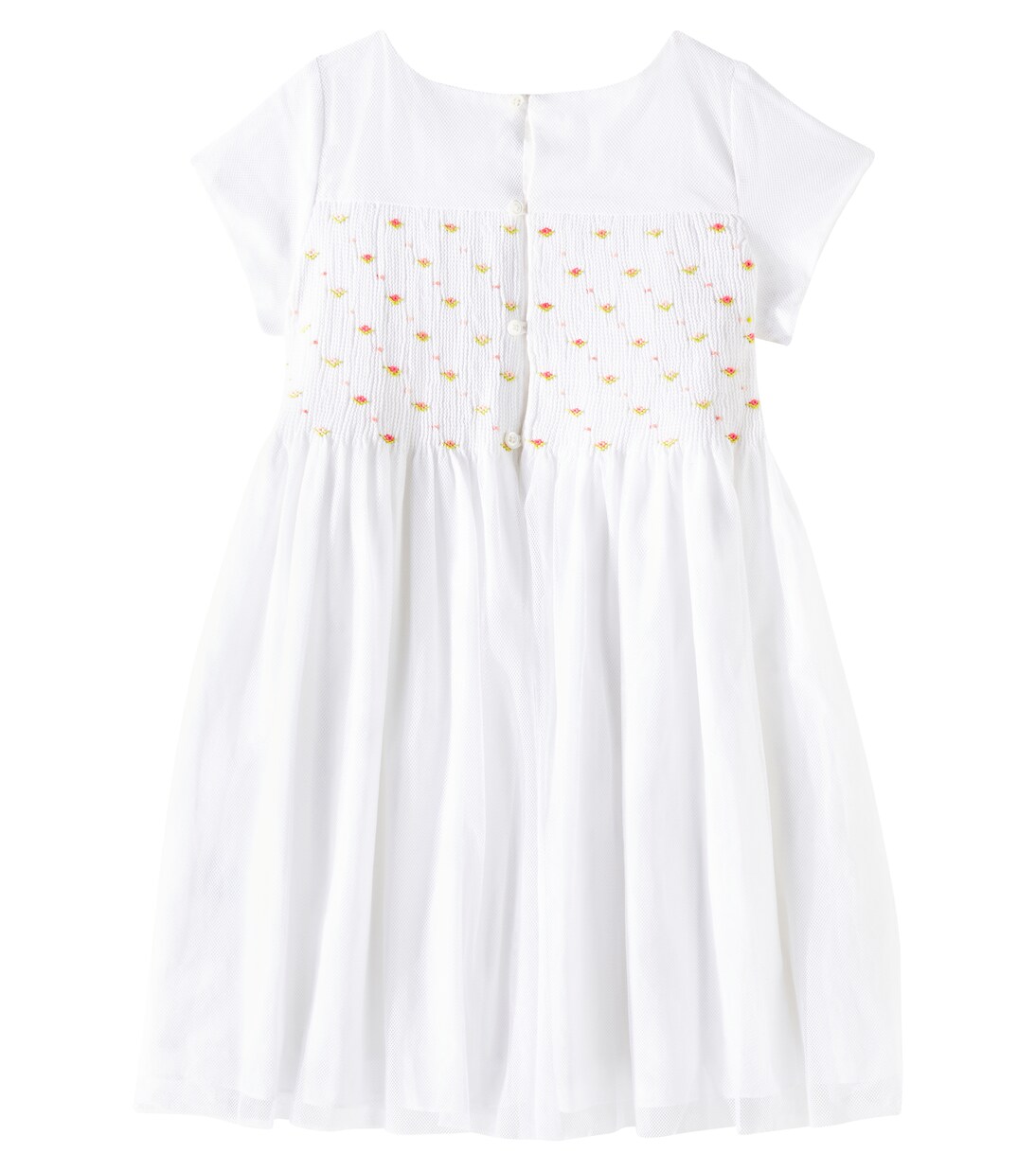 Duchesse cotton dress | Bonpoint