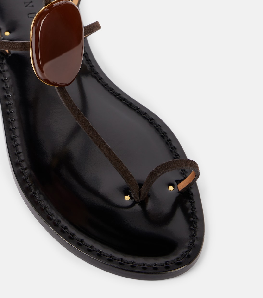 Cairo embellished leather sandals | Amanu