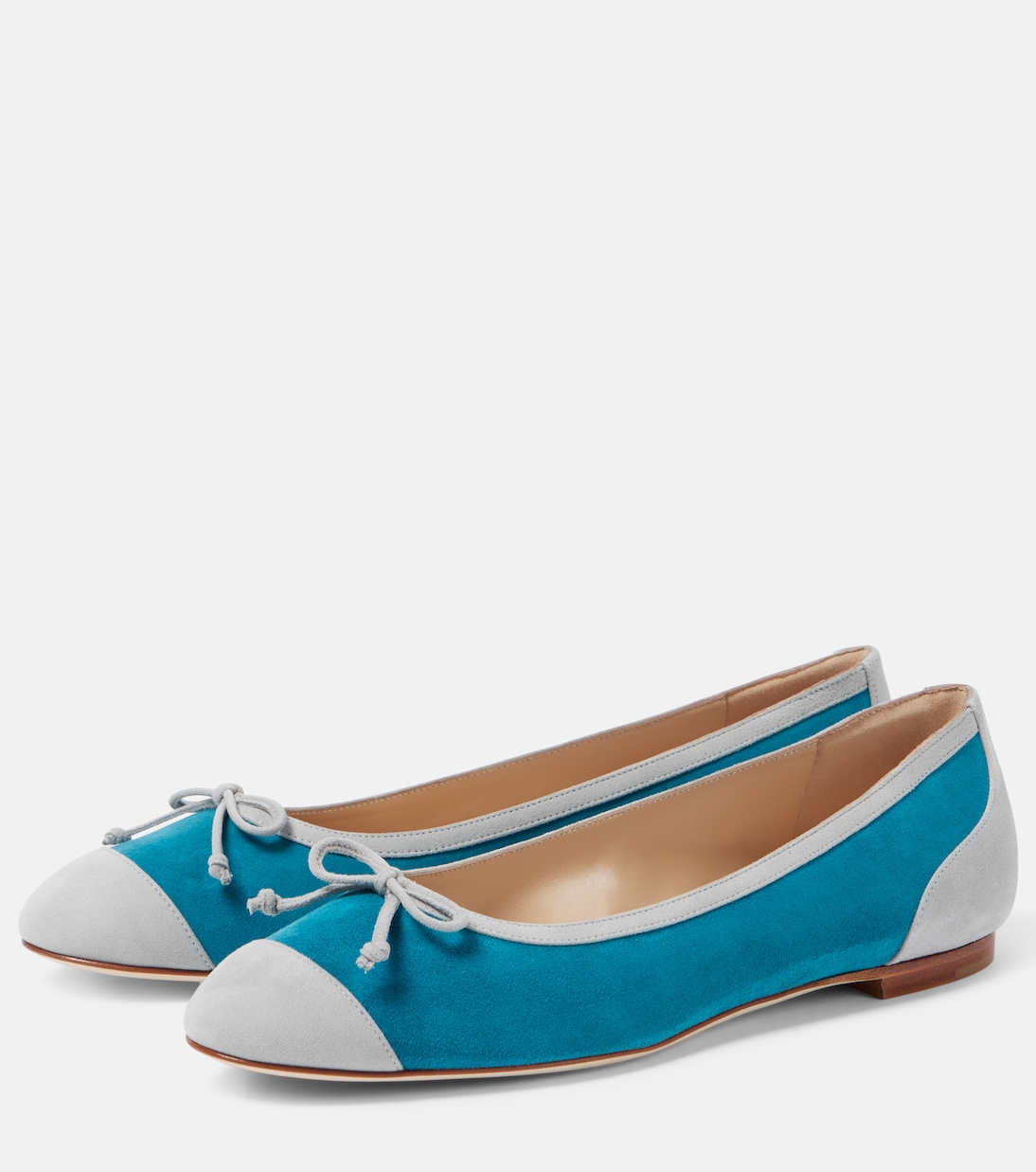 Capbal suede ballet flats | Manolo Blahnik