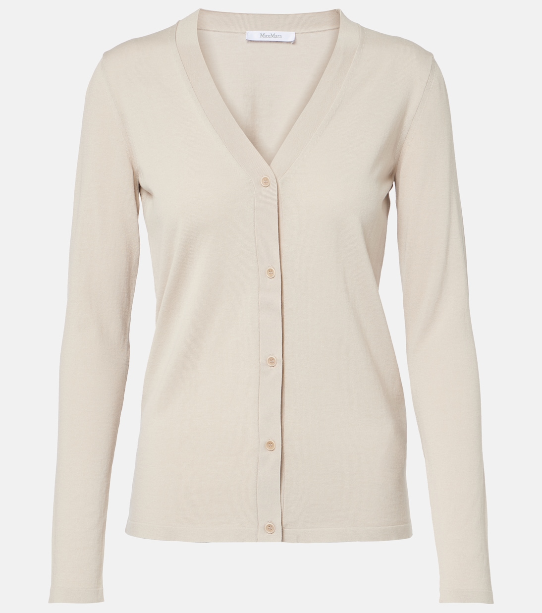 Cardigan Tennis aus Baumwolle und Seide | Max Mara
