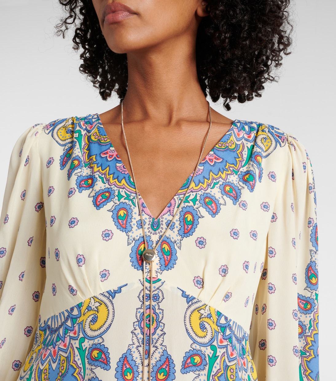 Midikleid aus Crêpe de Chine | Etro