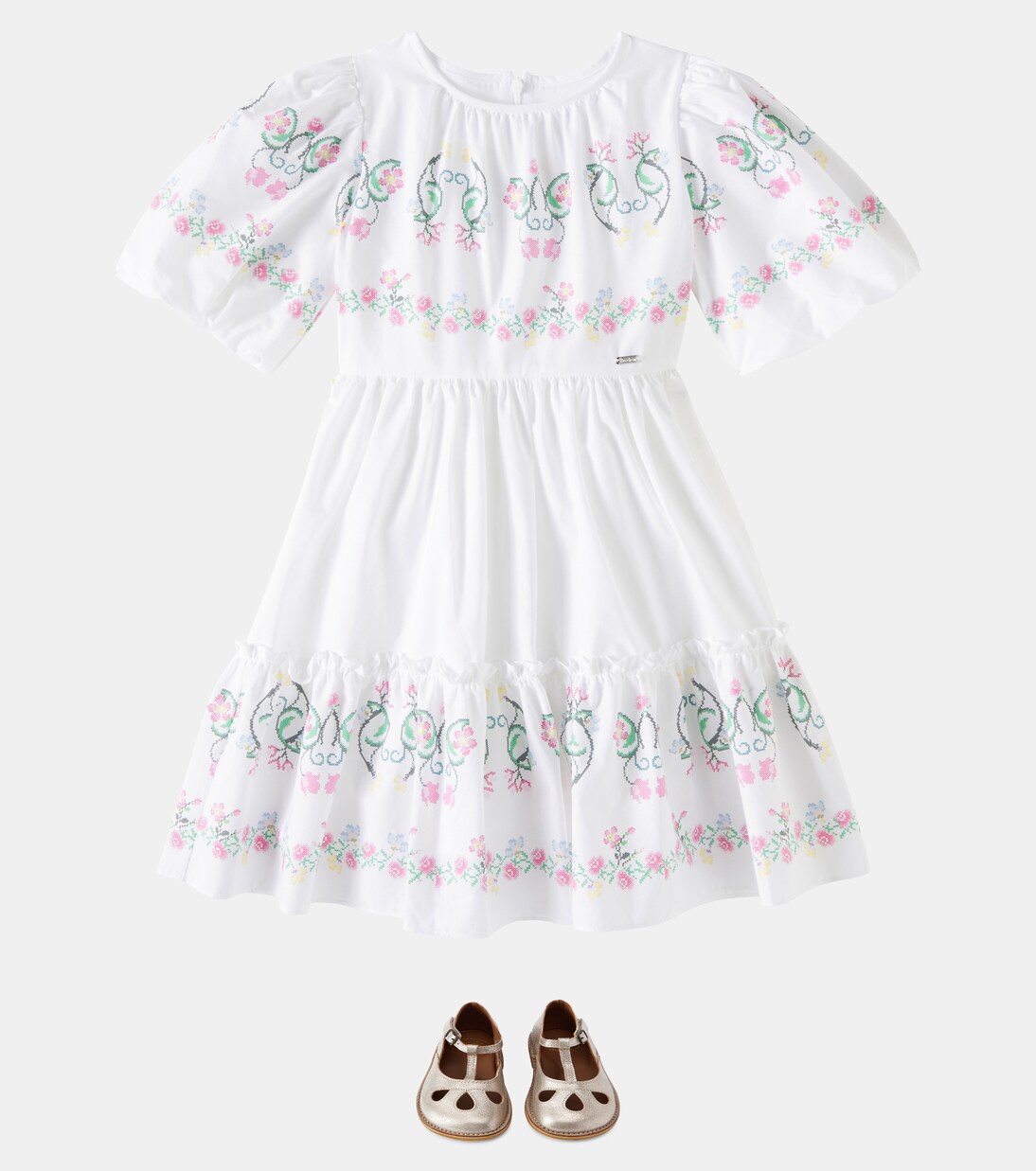 Robe imprimée en coton | Patachou