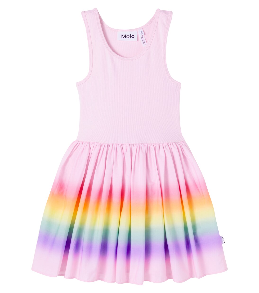 Cassandra printed cotton-blend dress | Molo