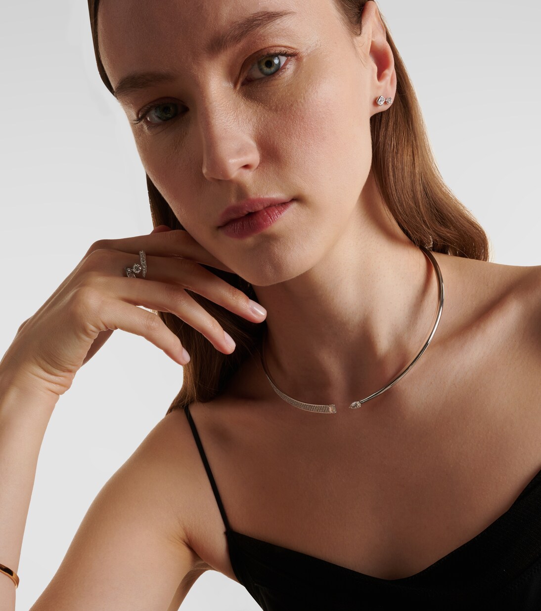 Choker Inner Fire aus 18kt Weißgold (750/1000) mit Diamanten | Bucherer Fine Jewellery