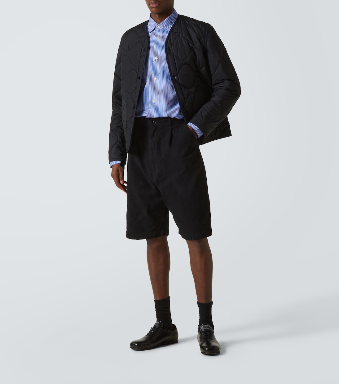 Pleated high-rise shorts | Junya Watanabe