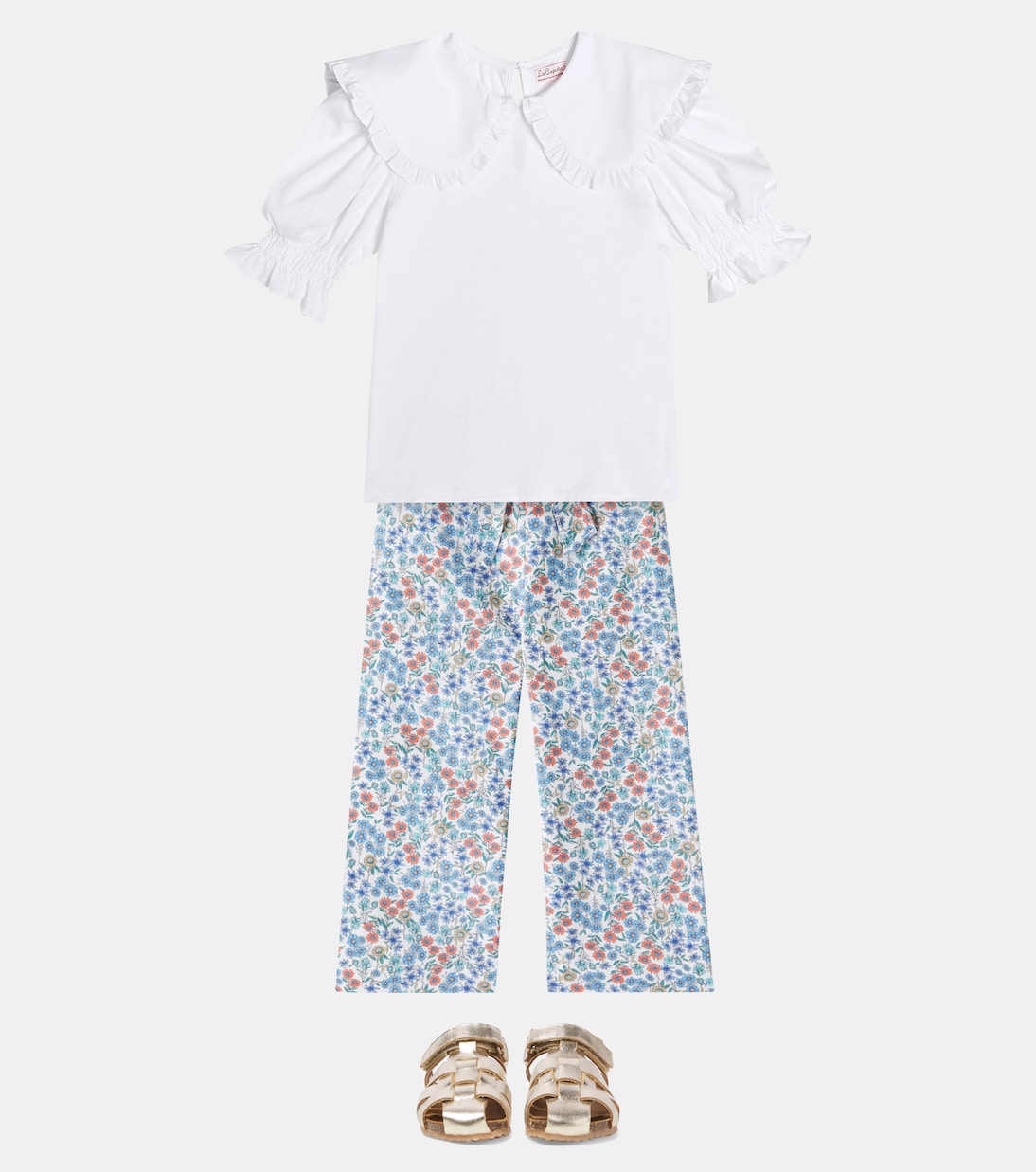 Bedruckte Hose Roda aus Baumwolle | La Coqueta