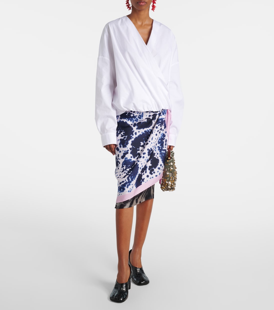 Bluse aus Baumwolle | Dries Van Noten