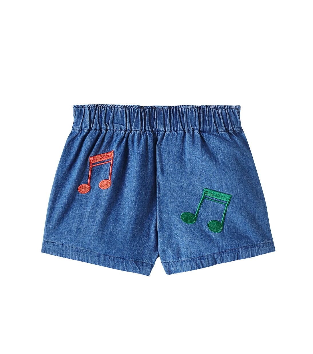 Bestickte Jeansshorts Note | Mini Rodini
