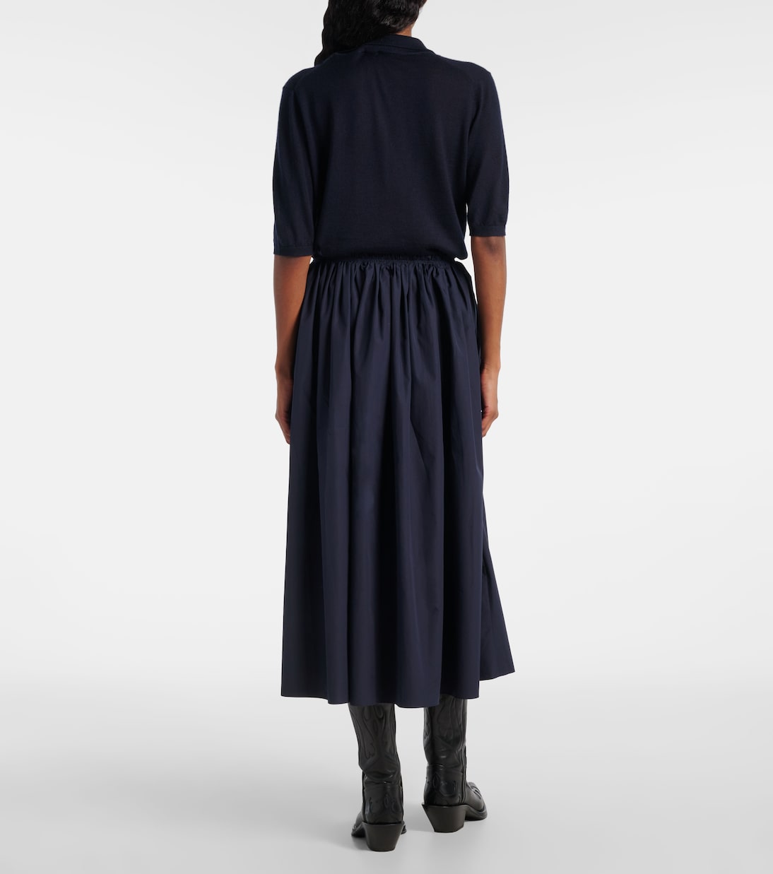 Midirock Chiara aus Baumwolle | Gabriela Hearst