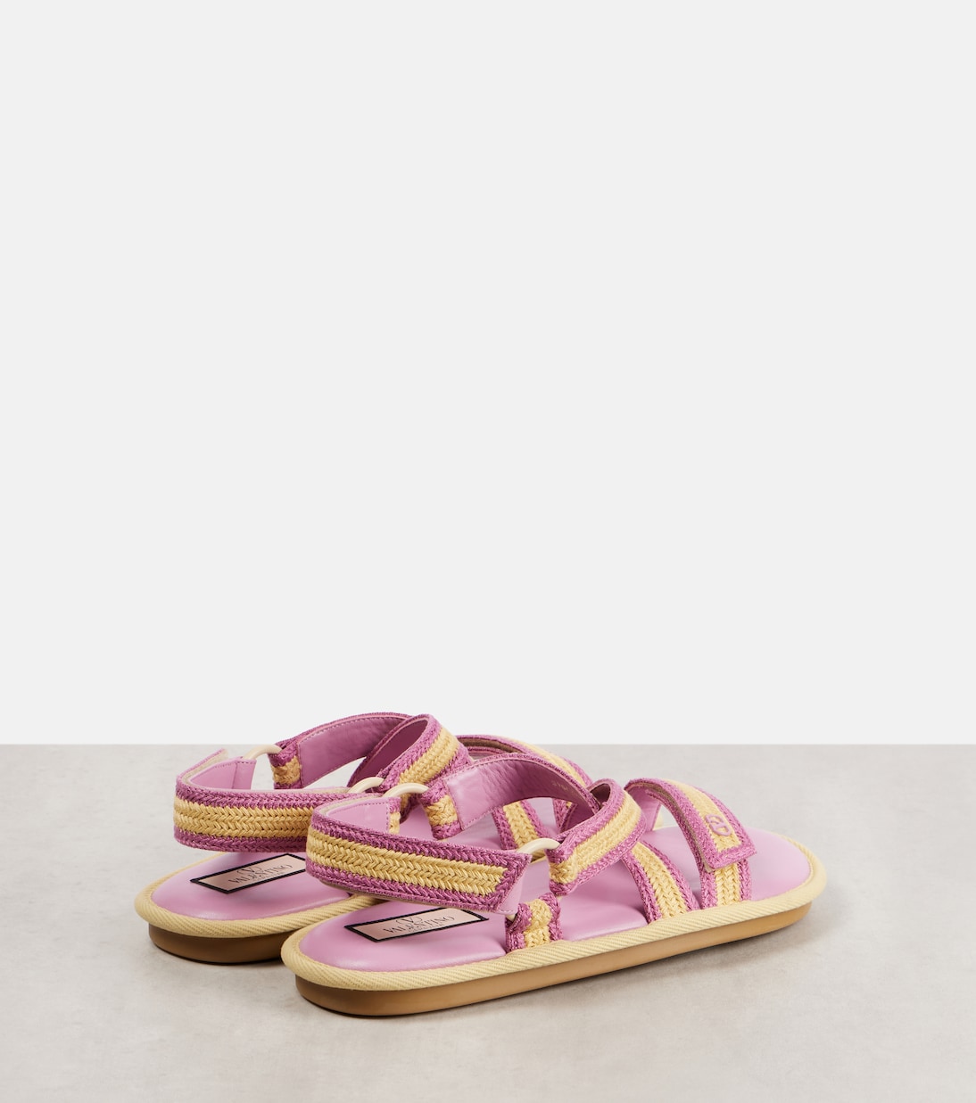 Lake Powell crochet sandals | Valentino Garavani