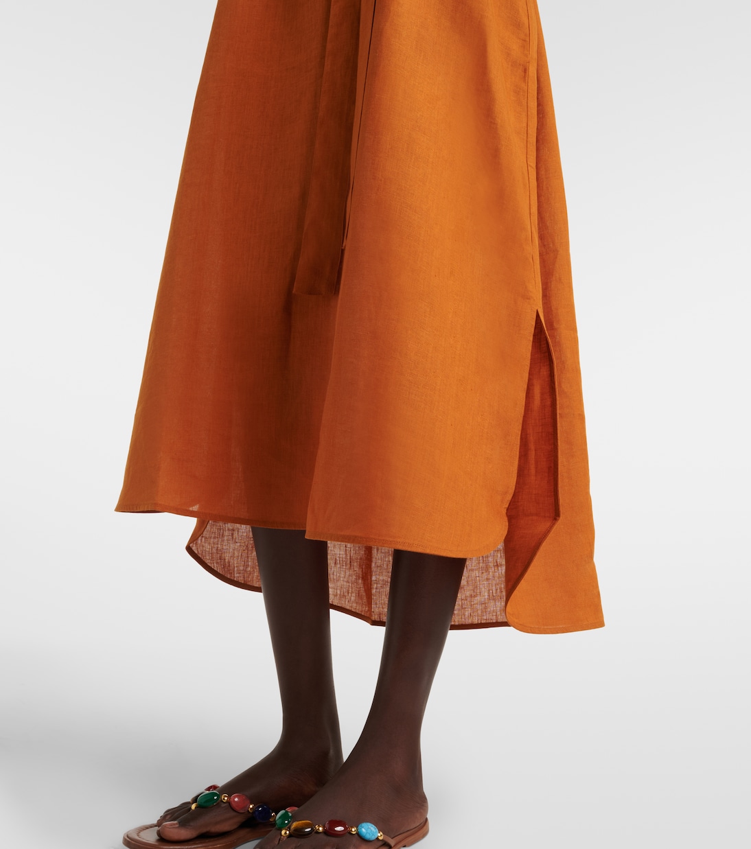 Kaftan Bibi aus Leinen | Eres