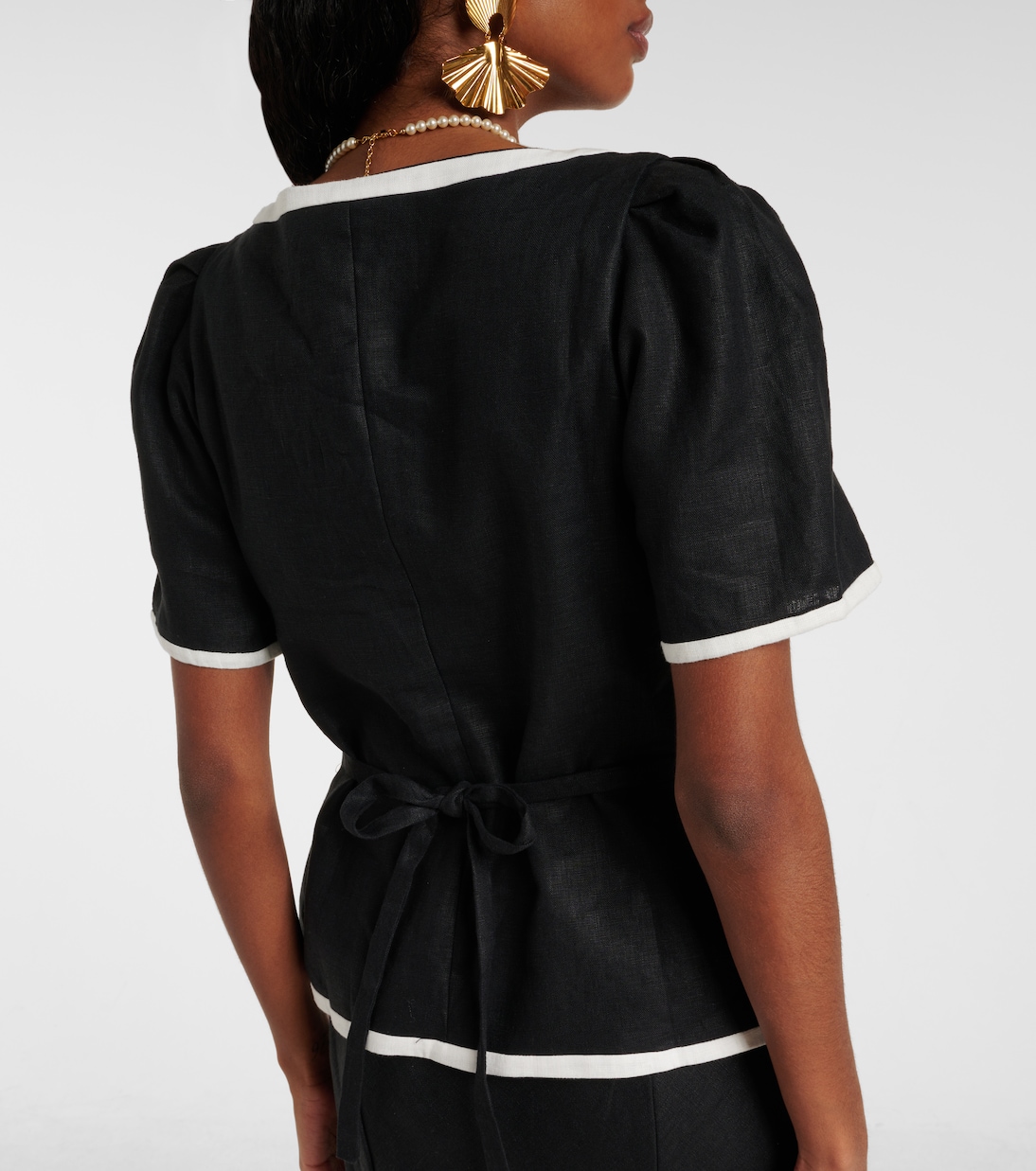 Top Emma in lino | Faithfull