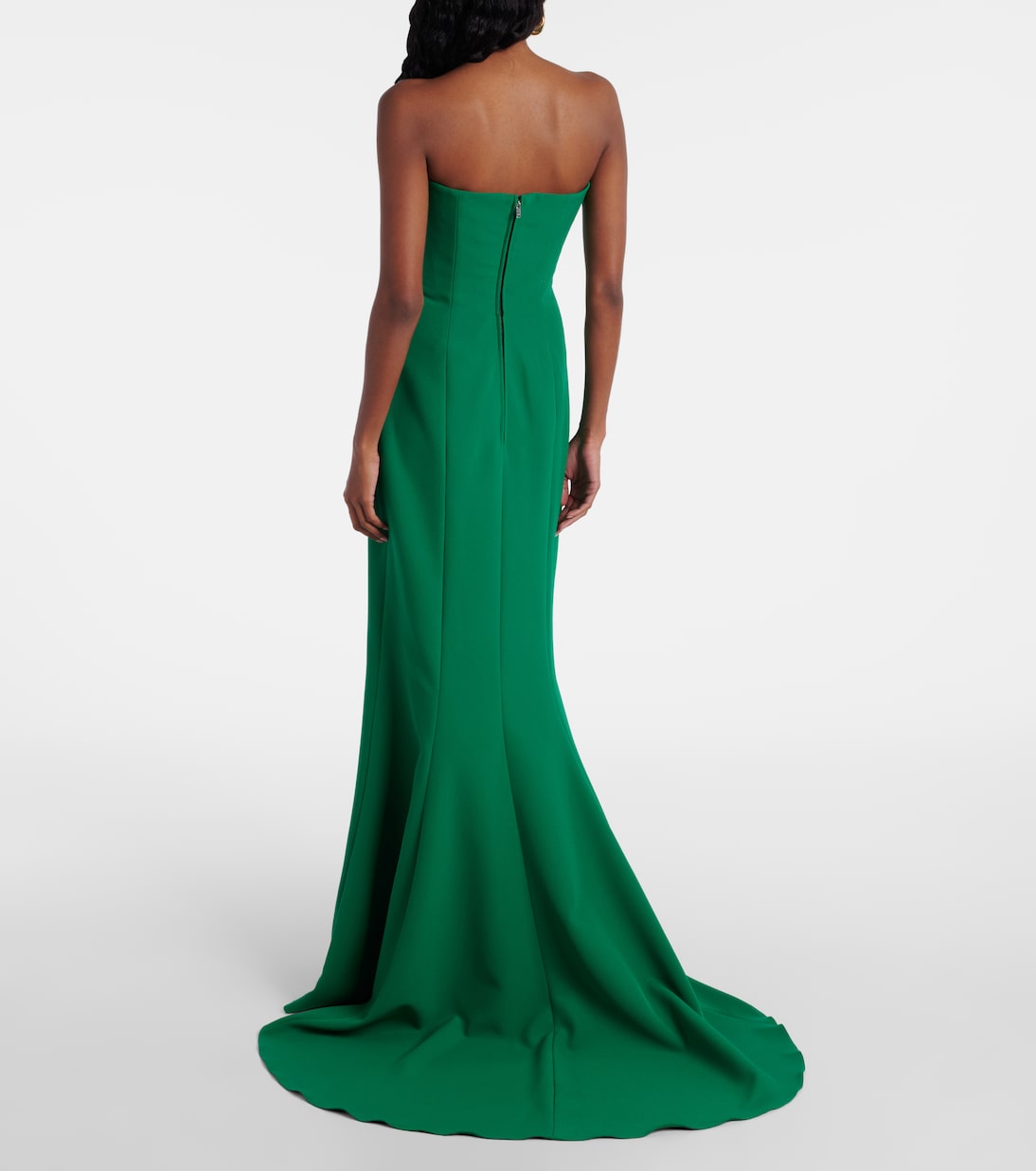 Robe Angelina aus Crêpe | Safiyaa