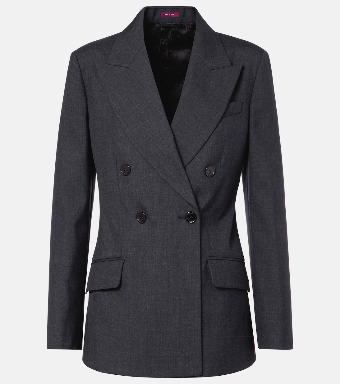 Double-breasted wool blazer | Gucci