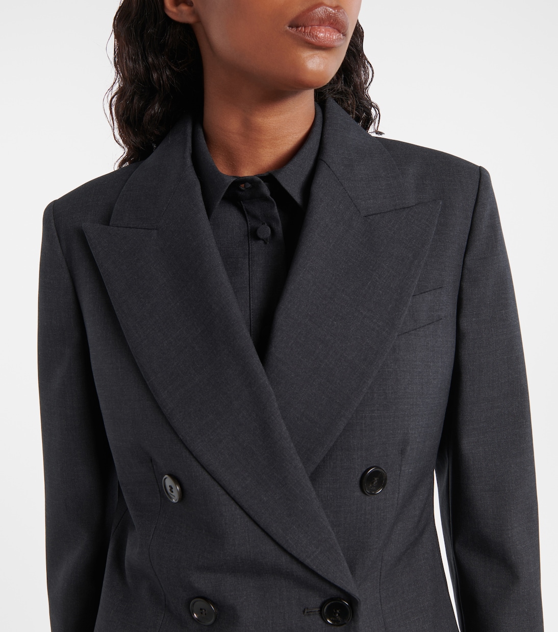 Double-breasted wool blazer | Gucci