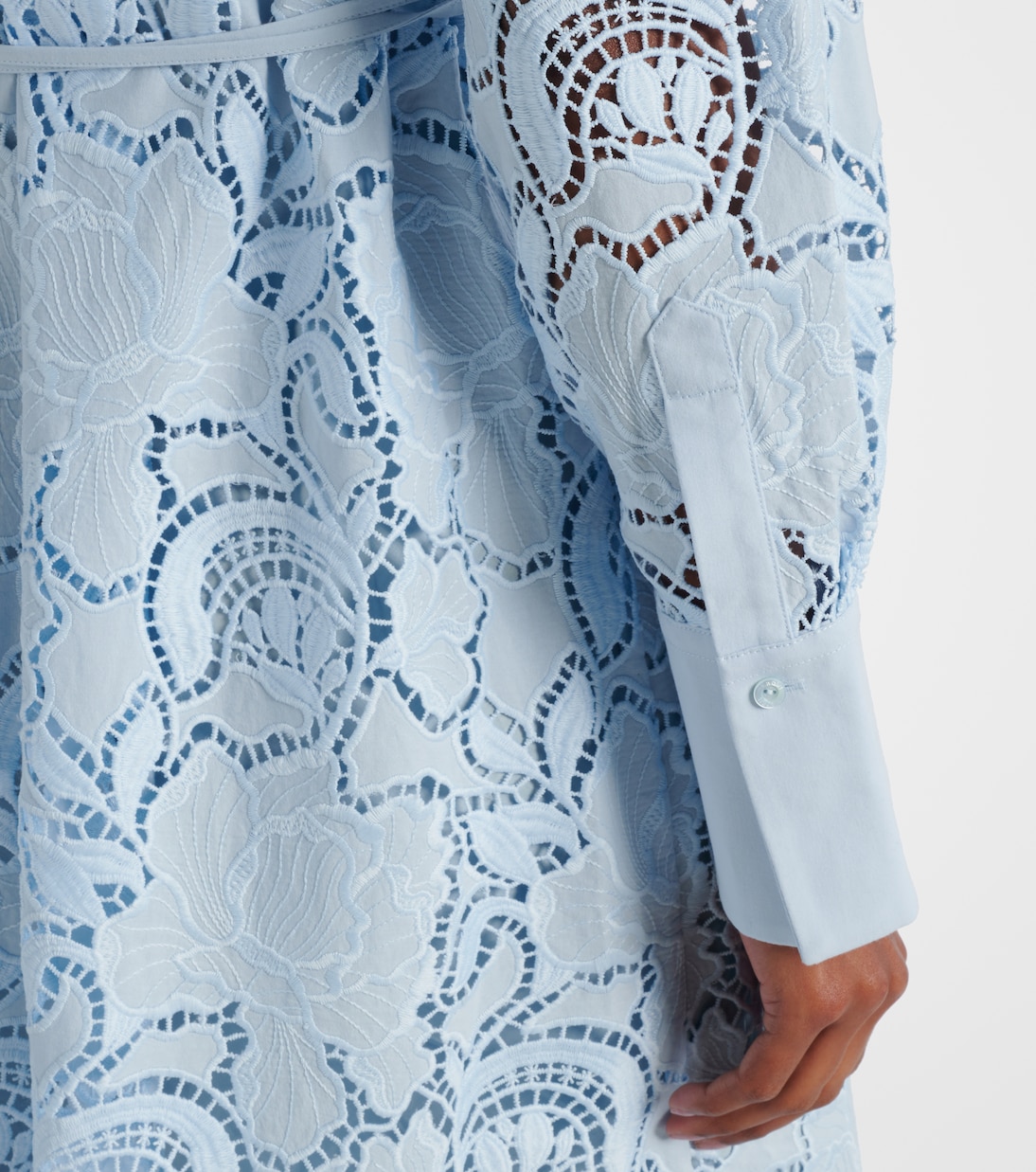 Hemdblusenkleid aus Baumwolle | Erdem