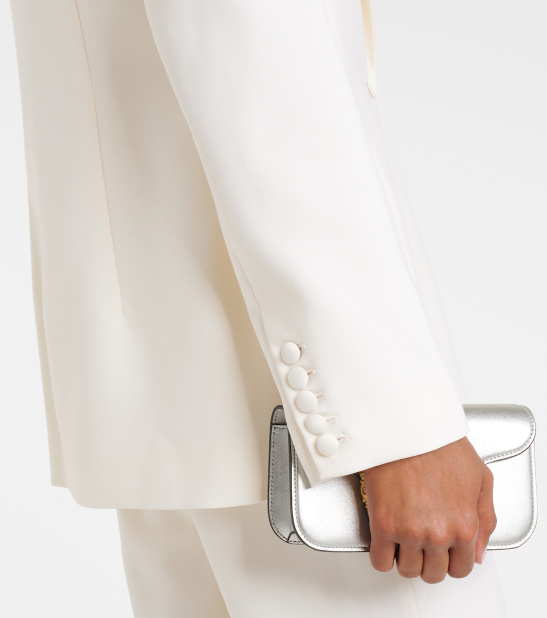 Verzierter Blazer Lesia aus einem Wollgemisch | Costarellos