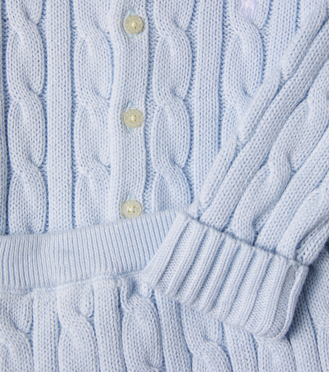 Set aus Cardigan und Hose aus Baumwoll-Strick | Polo Ralph Lauren Kids