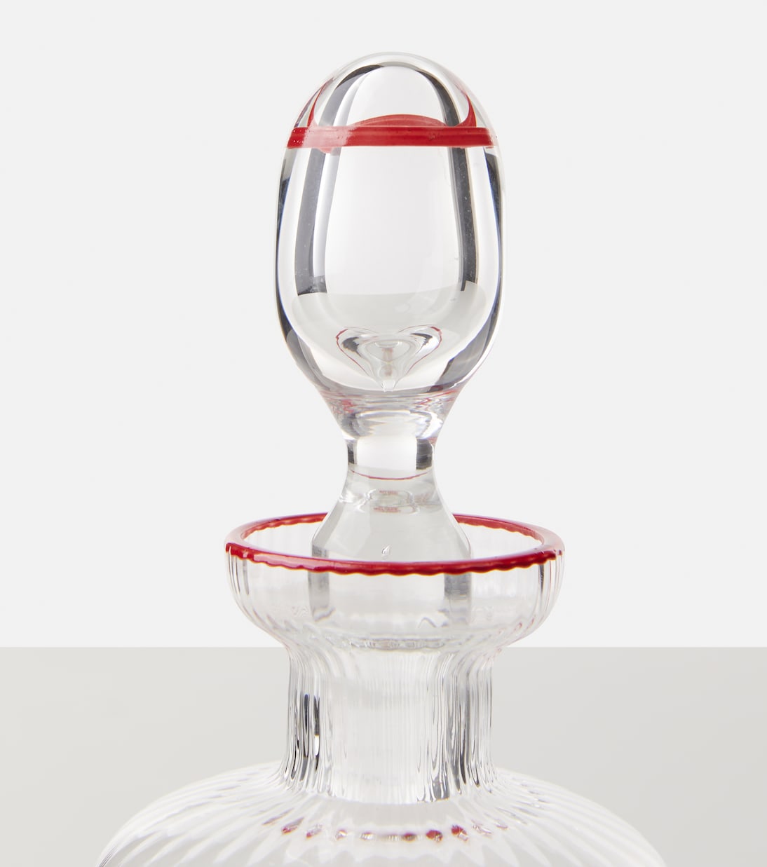 Fuchsia Murano glass oil bottle | Cabana