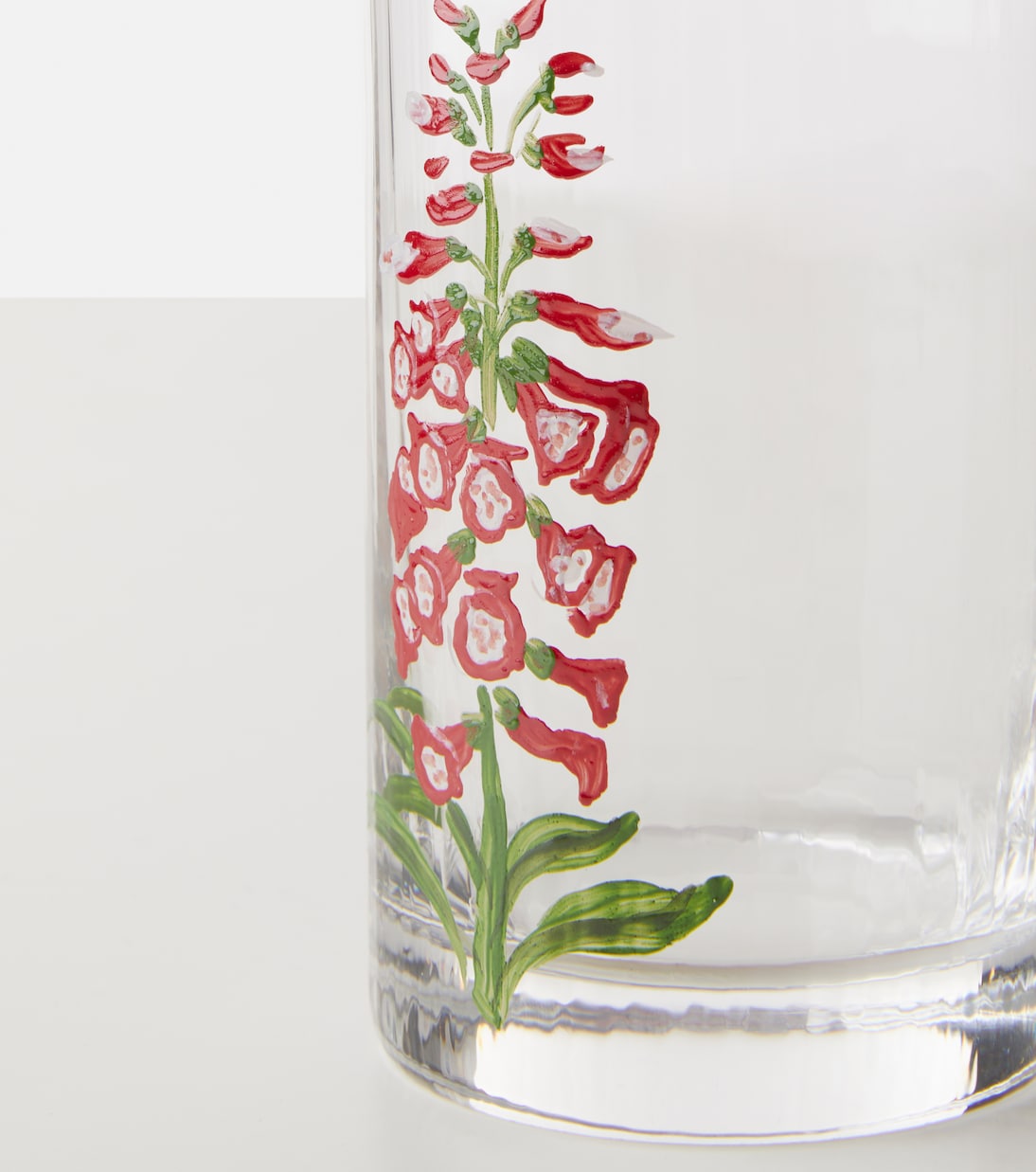 Fuchsia Murano glass oil bottle | Cabana