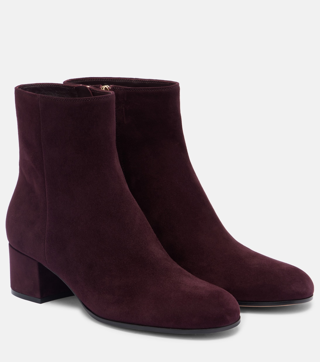 Joelle 45 velvet ankle boots | Gianvito Rossi