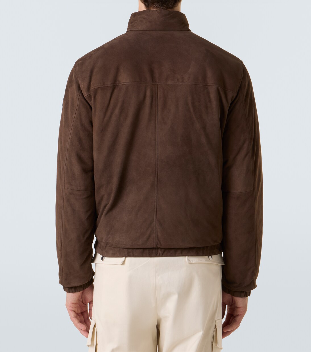 Cernay suede down jacket | Moncler