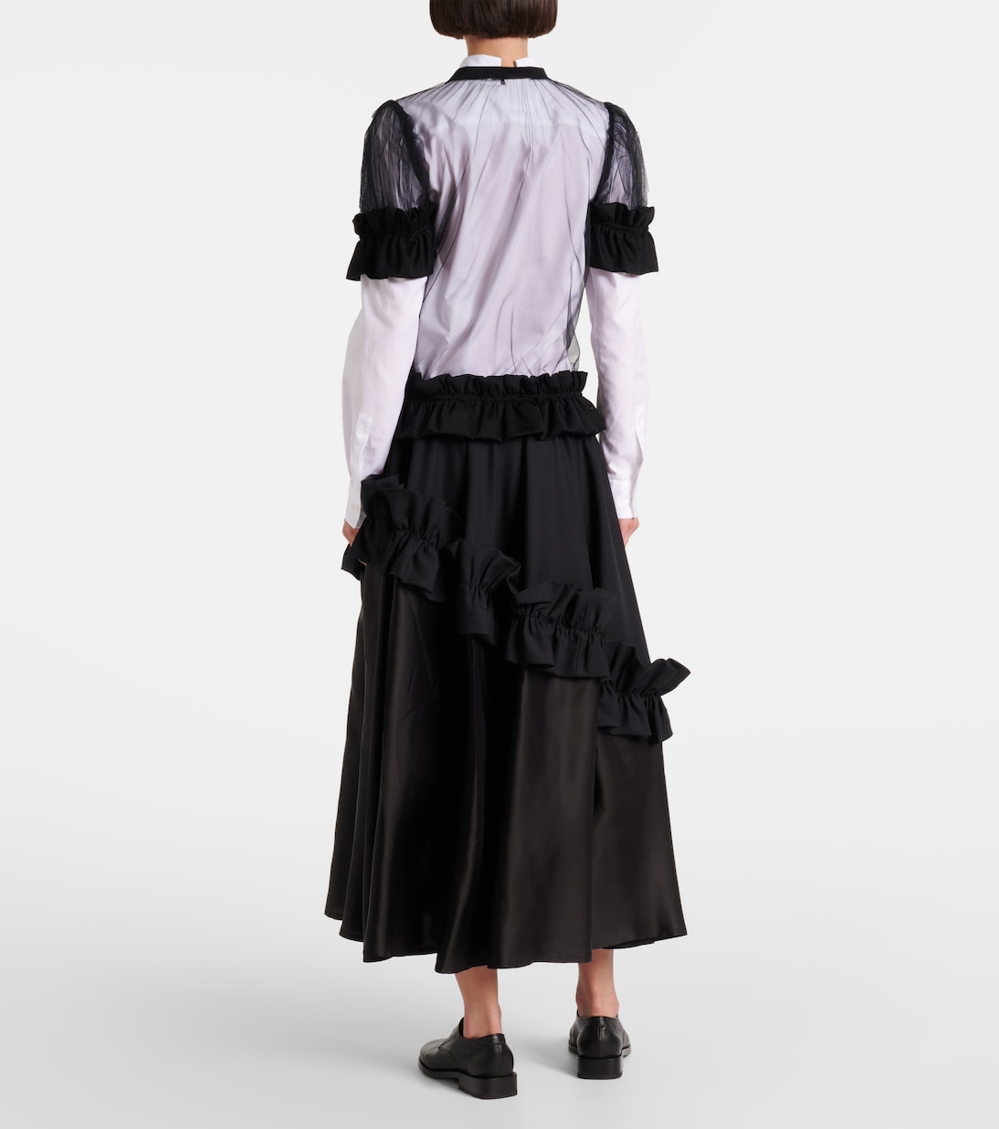 Top aus Tüll | Noir Kei Ninomiya