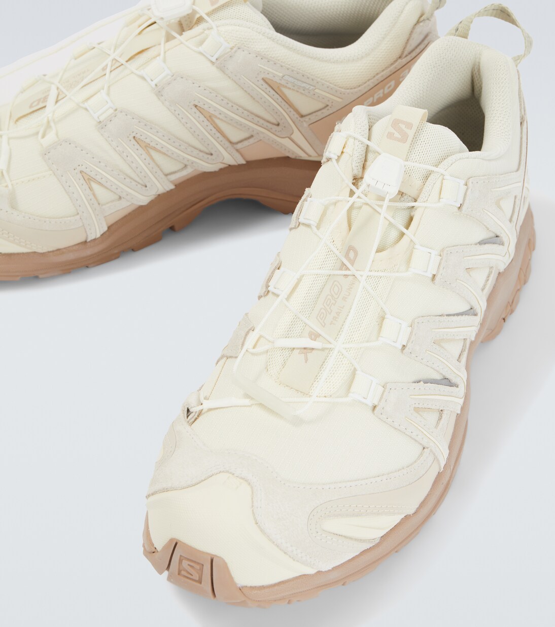 XA Pro 3D suede-trimmed sneakers | Salomon