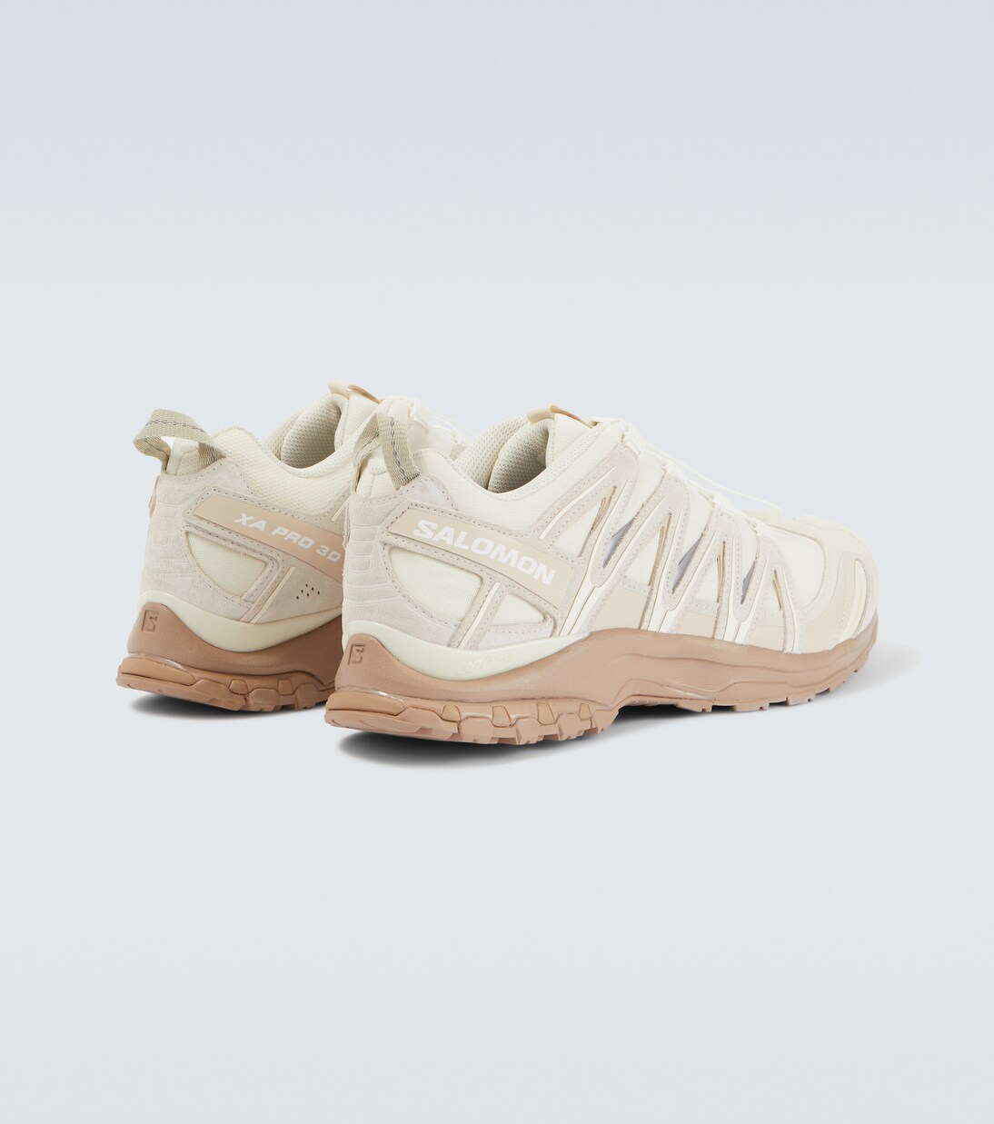 XA Pro 3D suede-trimmed sneakers | Salomon