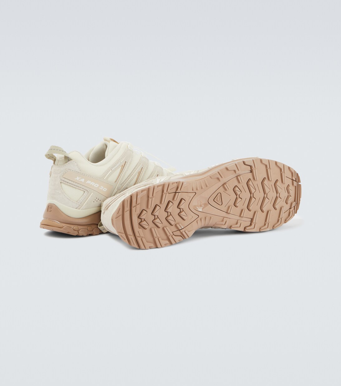 XA Pro 3D suede-trimmed sneakers | Salomon