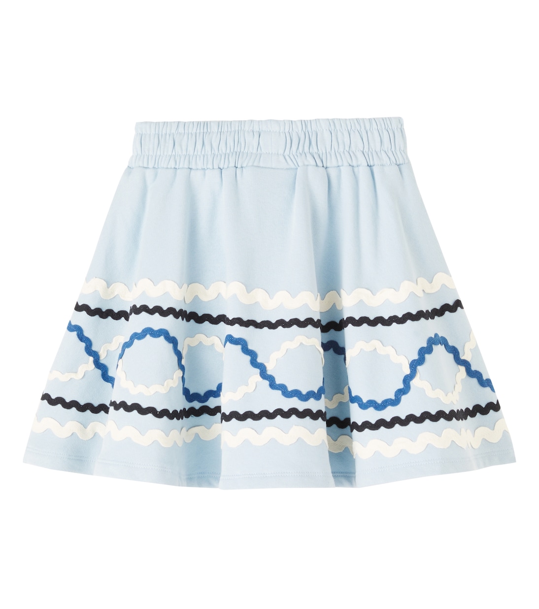 Gonna Barbera in cotone con ricamo | Molo