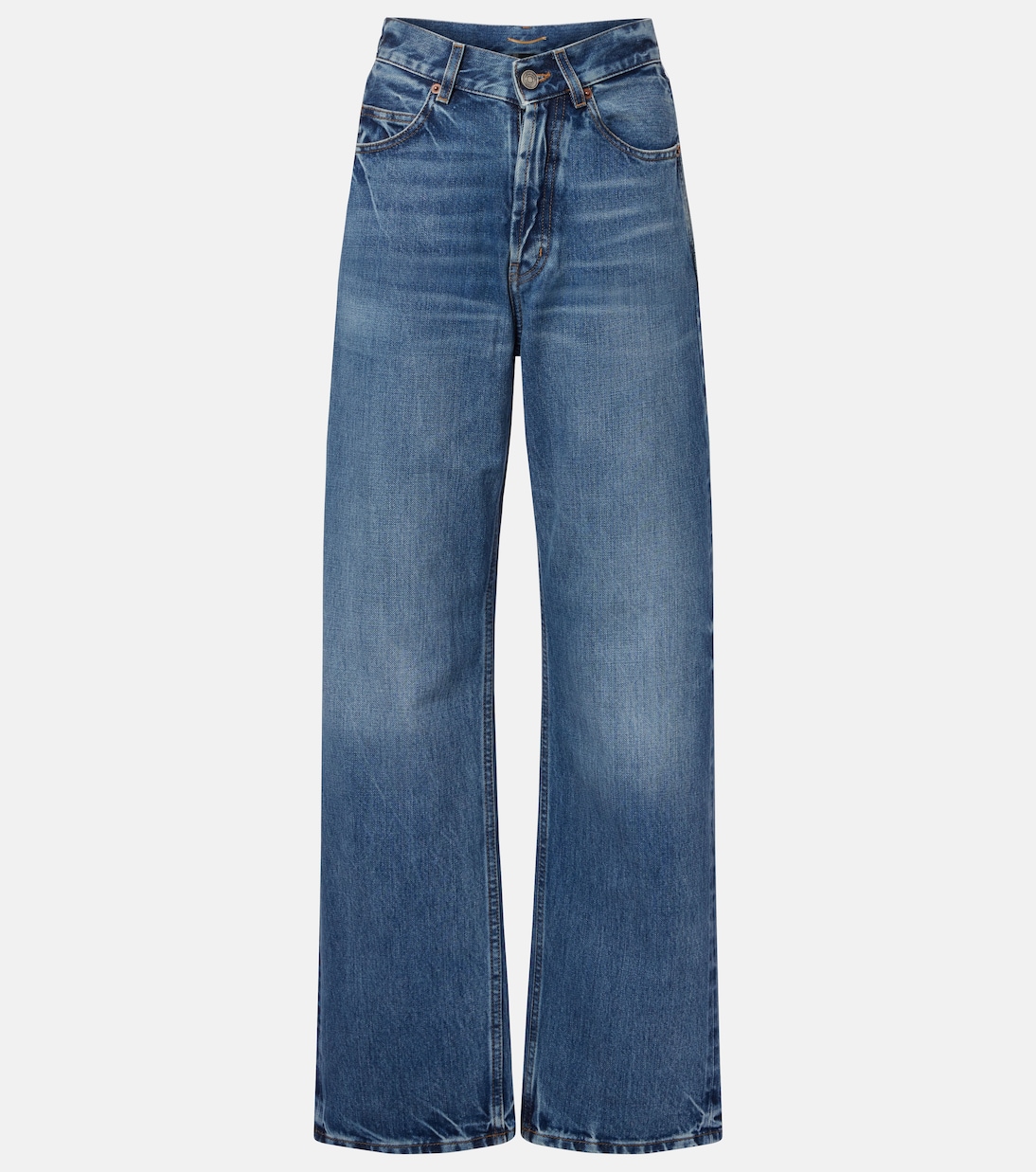 V-Waist wide-leg jeans | Saint Laurent