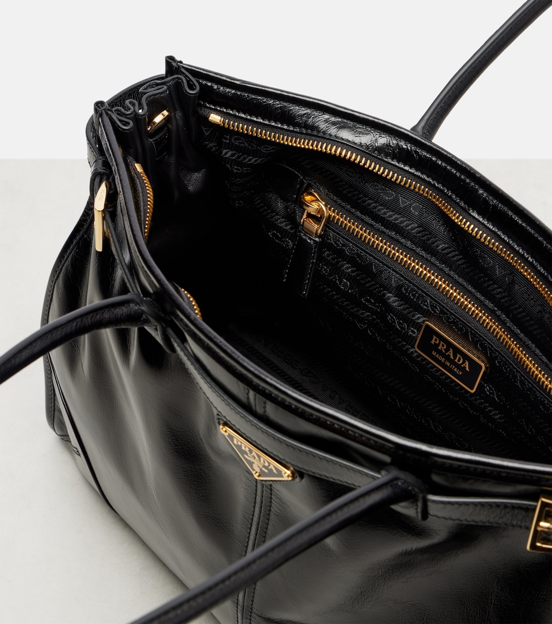 Prada Bonnie Large leather shoulder bag | Prada