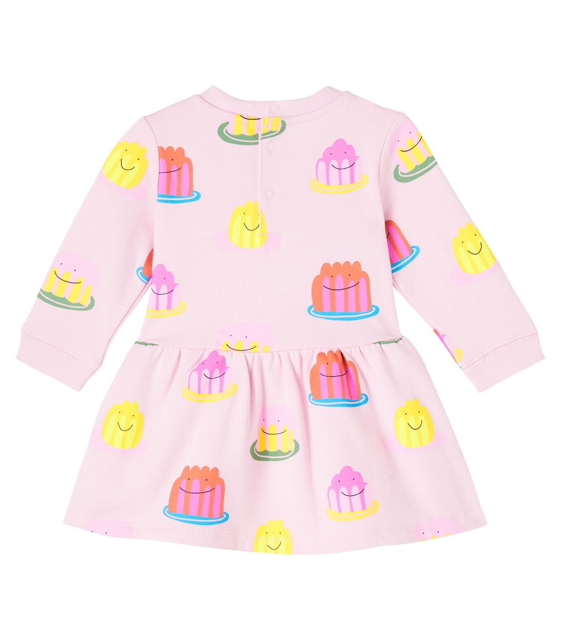 Baby printed cotton jersey dress | Stella McCartney Kids