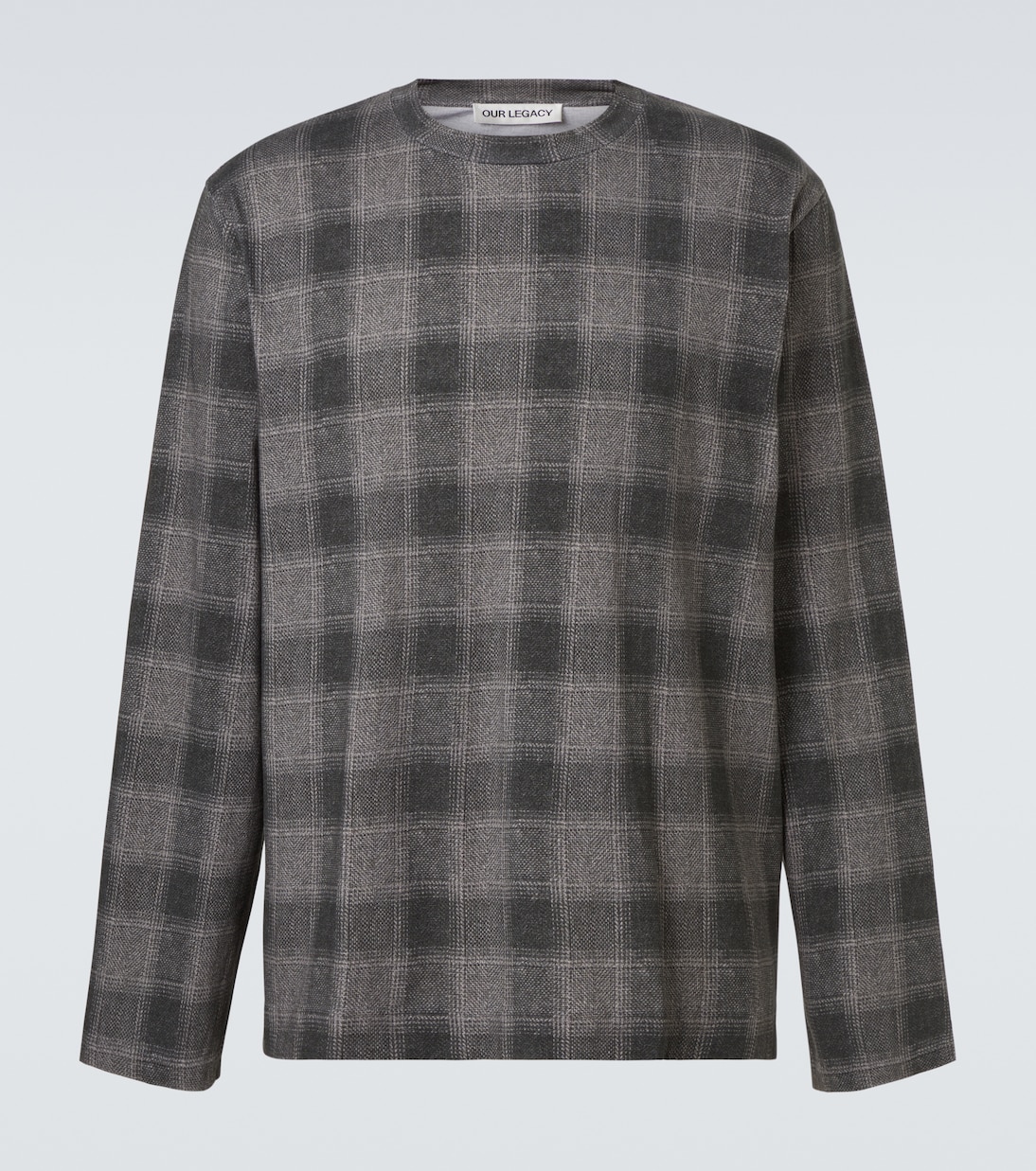 Top in jersey di cotone a quadri | Our Legacy