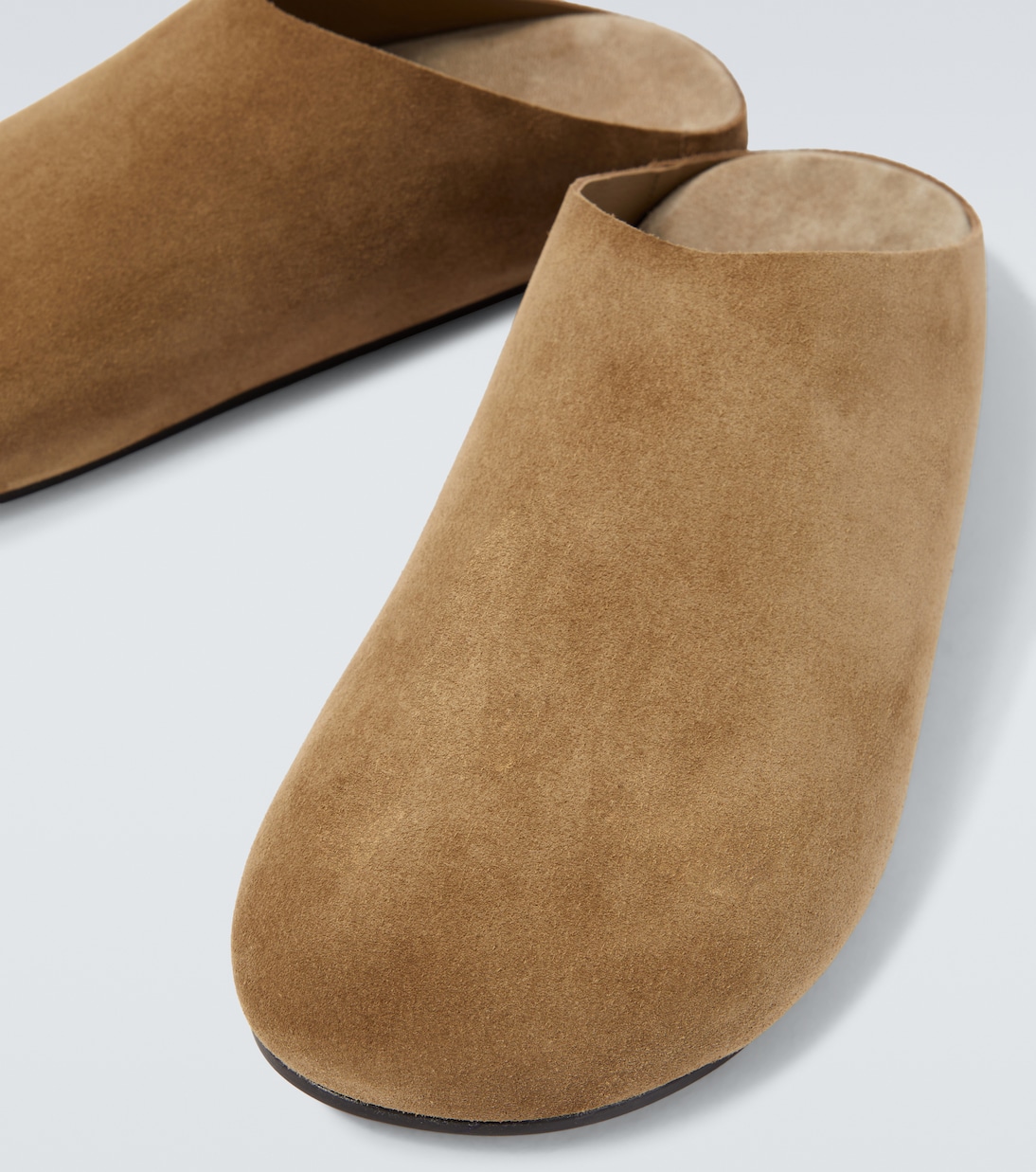 Hudson suede mules | The Row