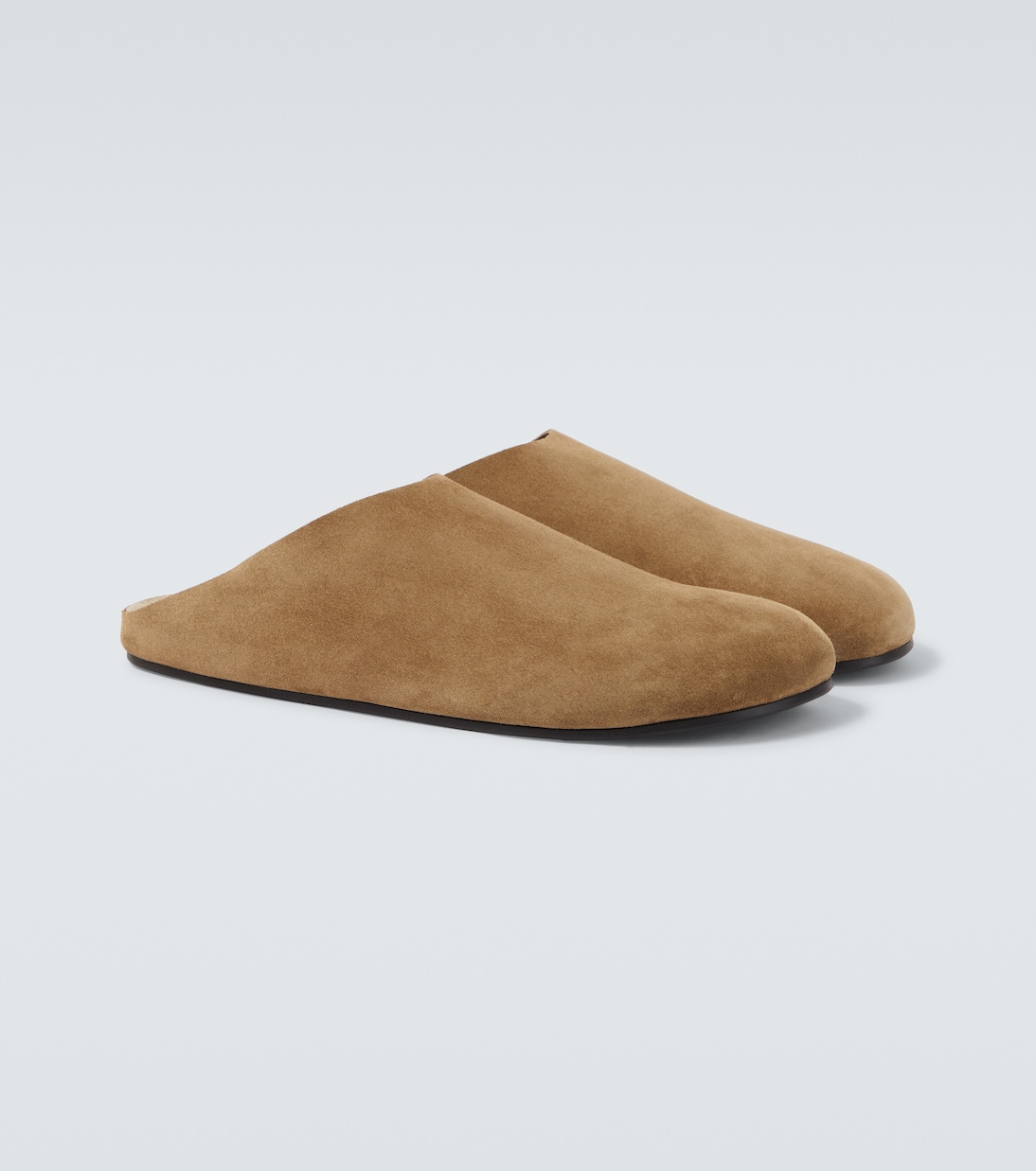 Hudson suede mules | The Row