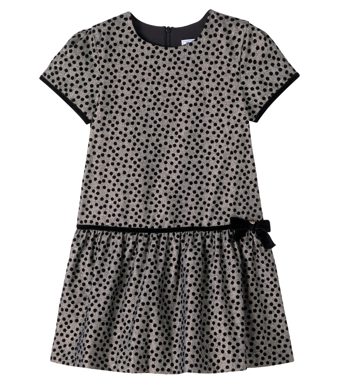 Abito in misto cotone a pois | Tartine et Chocolat