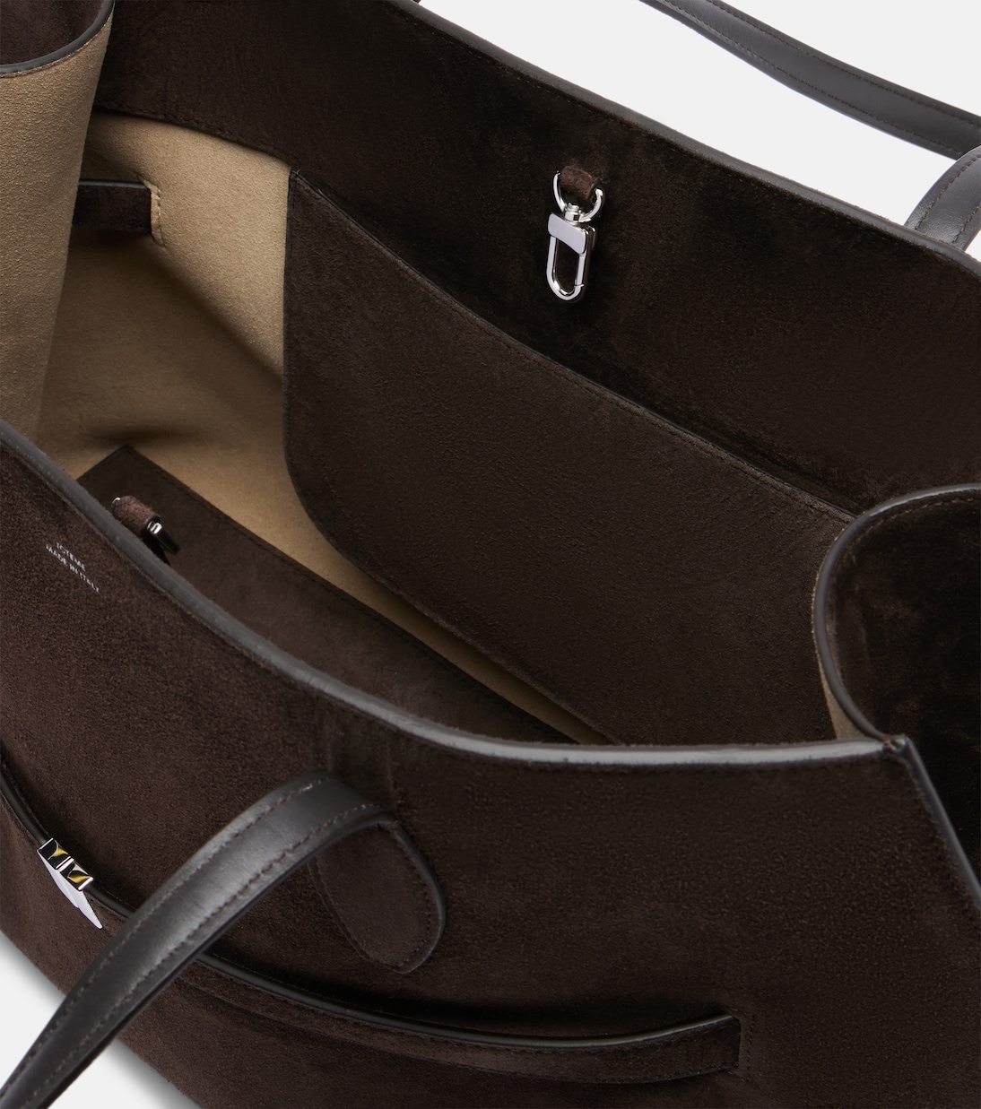 Tote Bag Lounge aus Veloursleder | Toteme