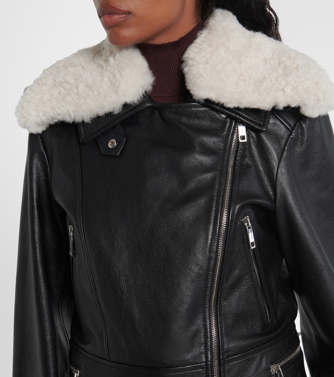 Lederjacke Toscana mit Shearling | Sportmax