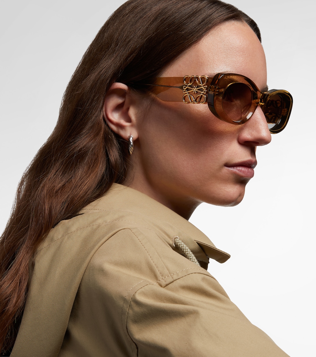 Lunettes de soleil Anagram ovales | Loewe